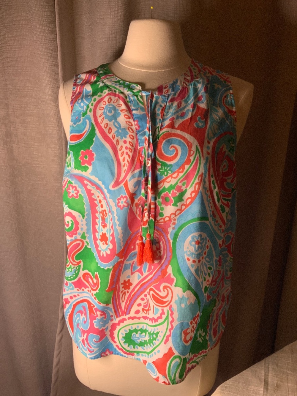 Talbot’s LP Paisley Blouse